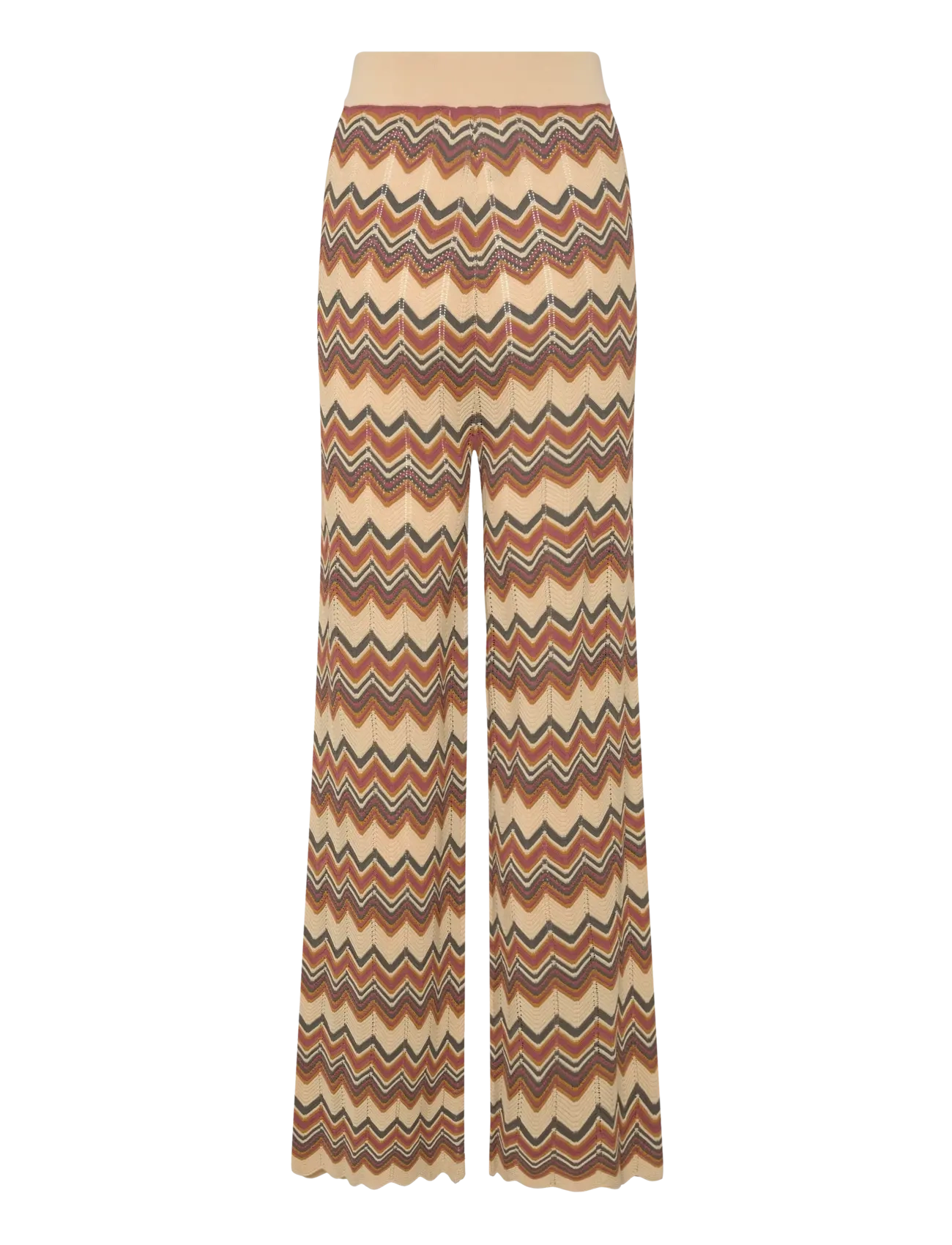 Malina - Ditte flared knitted pants - besondere anlässe - multi - 2
