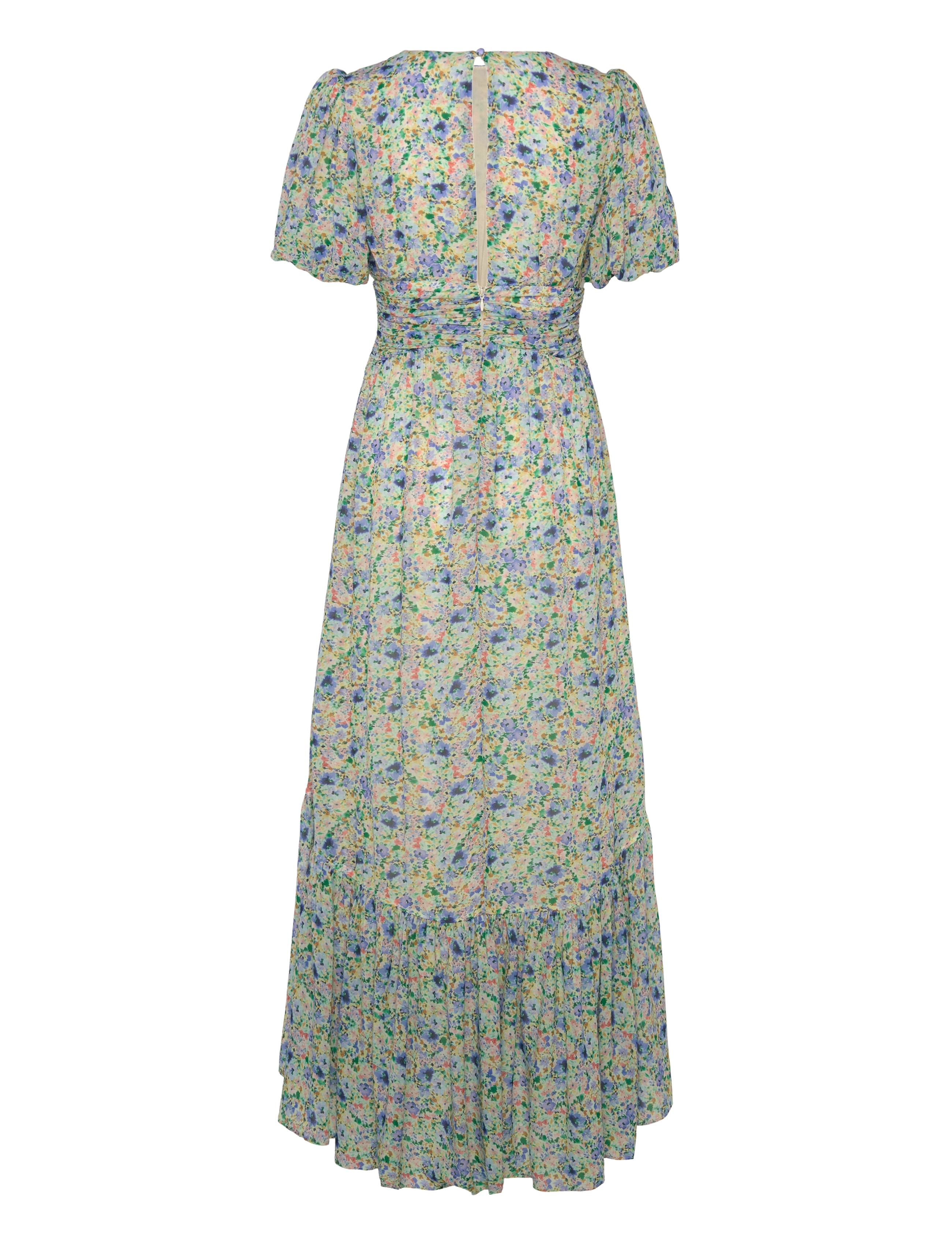 Malina - Beatrice short sleeve maxi dress - ditsy - 2