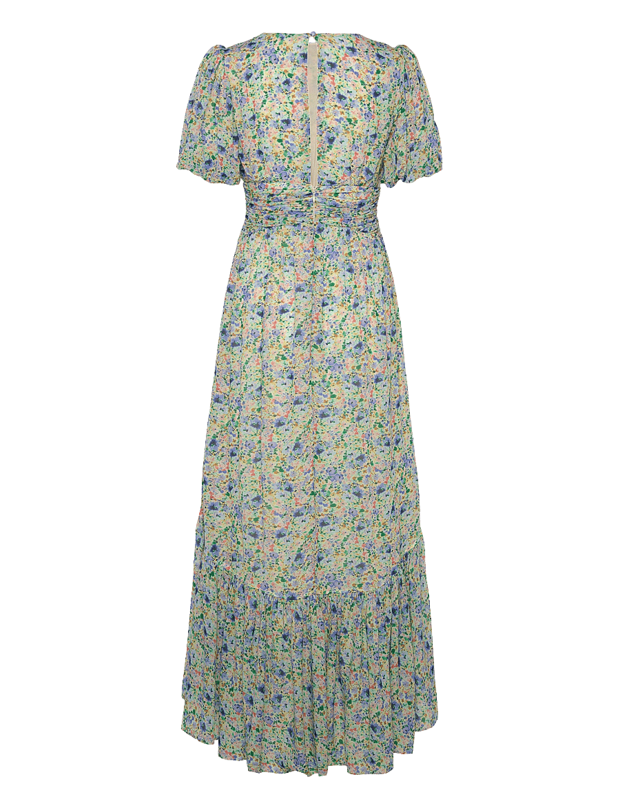 Malina - Beatrice short sleeve maxi dress - sommerkleider - ditsy - 2