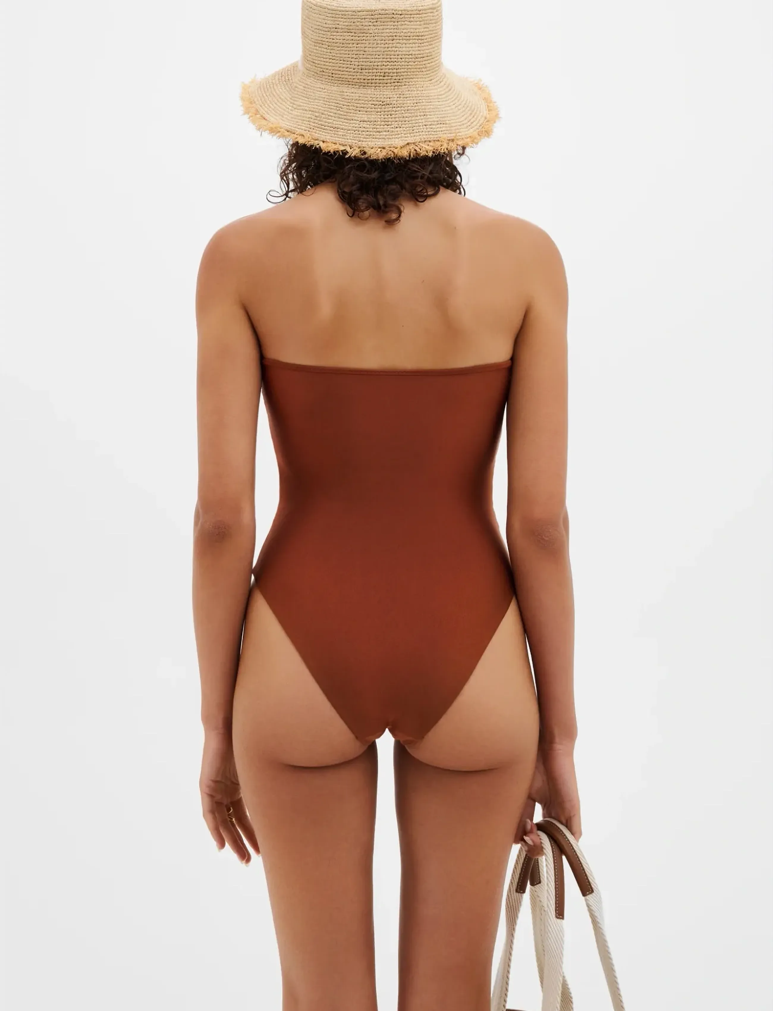 Malina - Erioa Cut Out Swimsuit - badeanzüge - rust - 2
