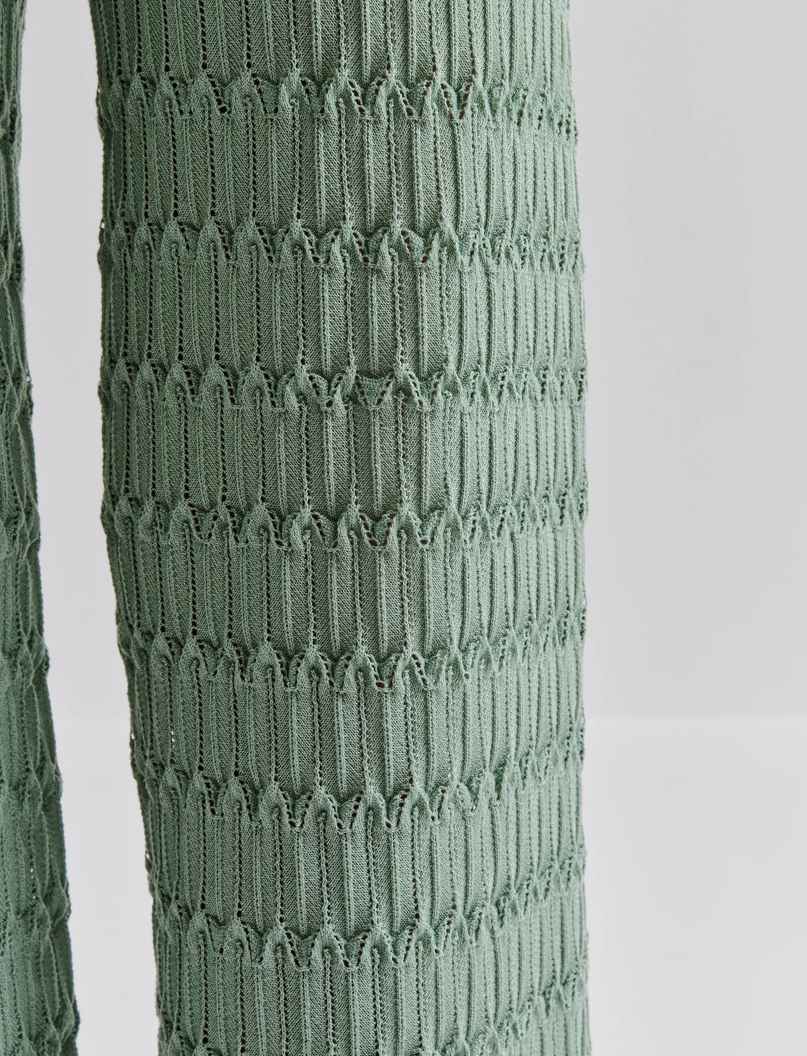 Martina Wide Structure Knitted Pants 4
