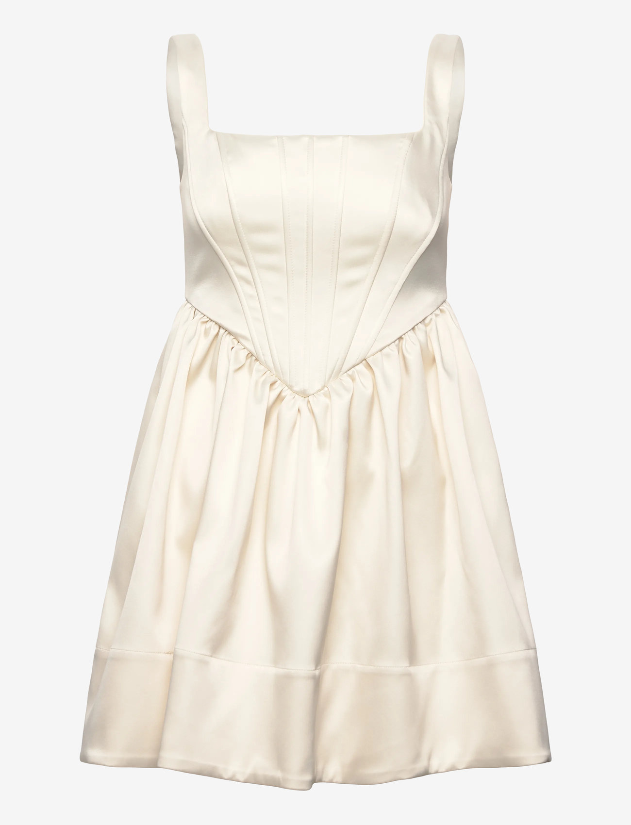 Malina - Livia Drop Waist Mini Dress - partykleider - vanilla - 1