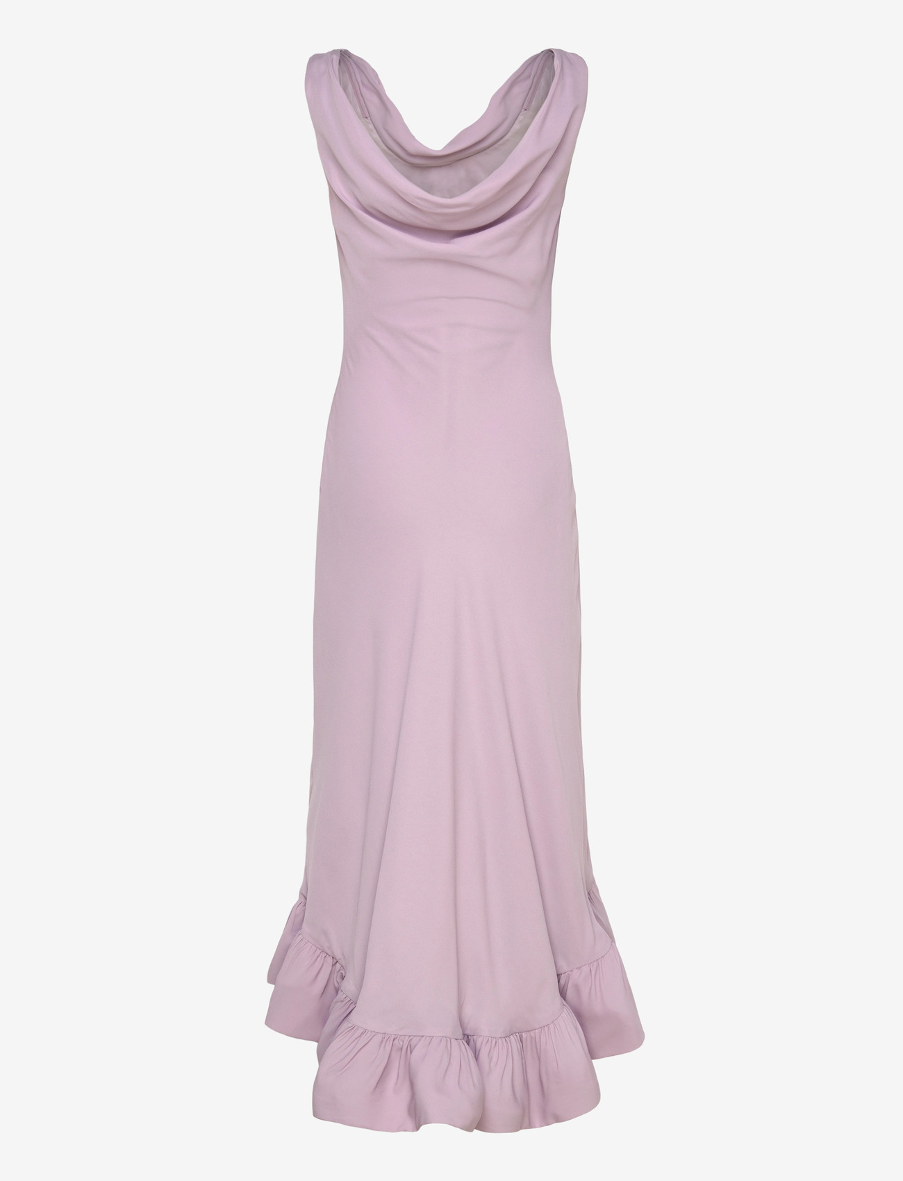 Malina - Alia Cowl Neck Ruffled Maxi Dress - Õhtukleidid - lavender - 2