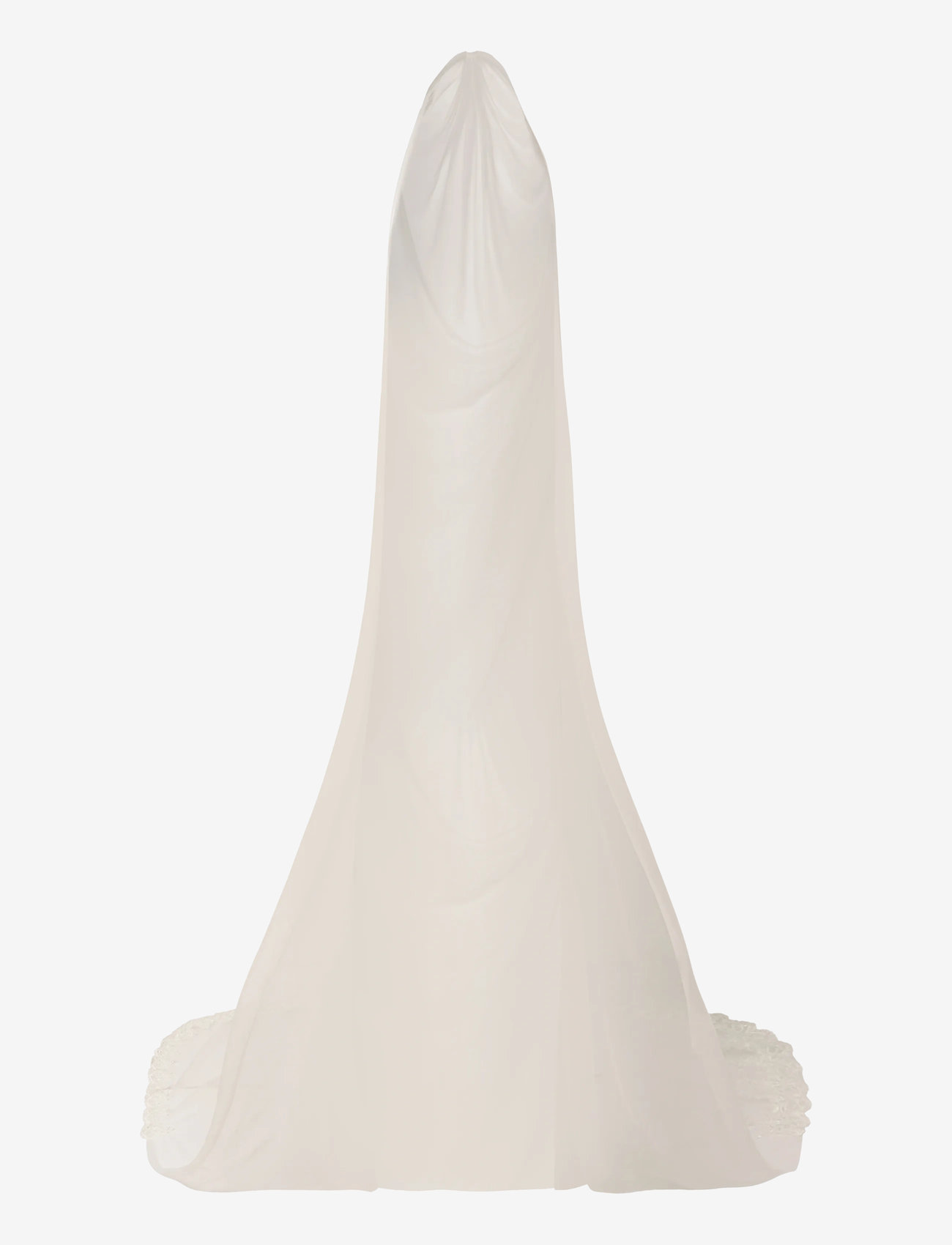 Malina - Lace trimmed cathedral veil - brudekjoler - ivory - 1
