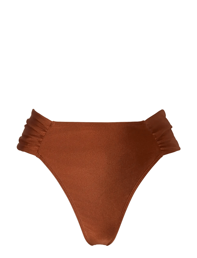 Malina - Tovere Cheeky High Rise Bikini Bottom - bikinihosen mit hoher taille - rust - 1