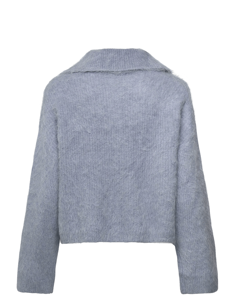 Malina - Yselle Alpaca Blend Sweater - sviitrid - blue - 2