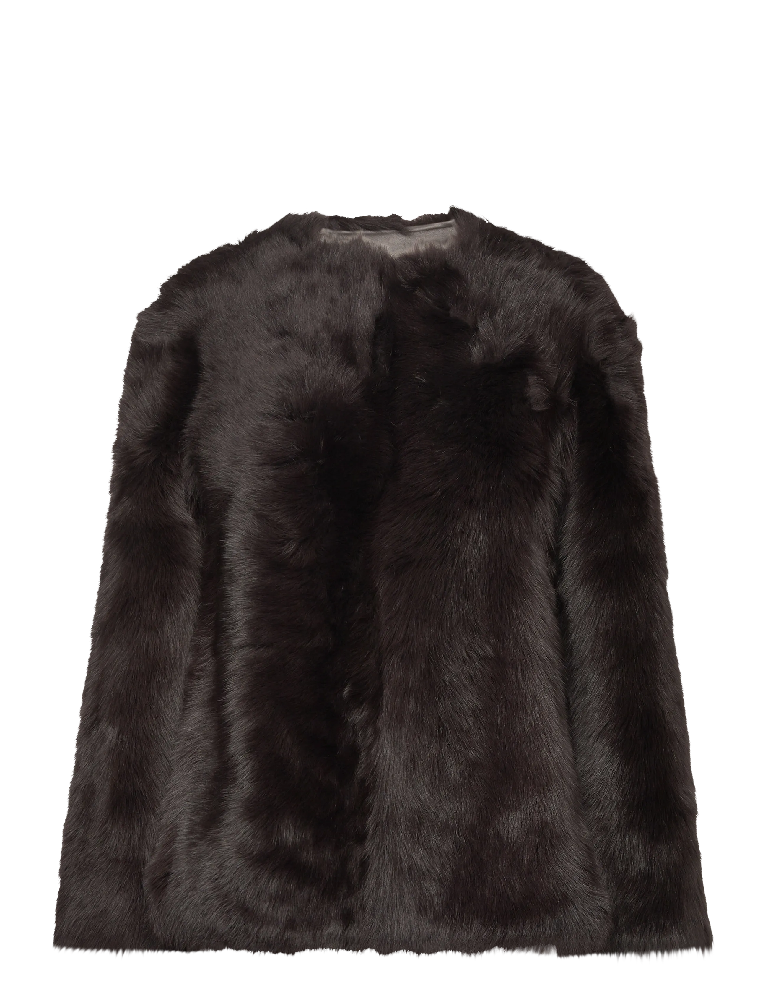 Malina Jana Shearling Jacket - Malina - BLACK / brown