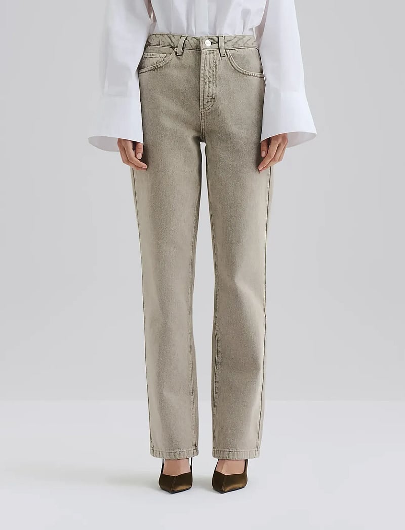 Malina - Classic Straight Jeans - proste dżinsy - vintage beige wash - 0