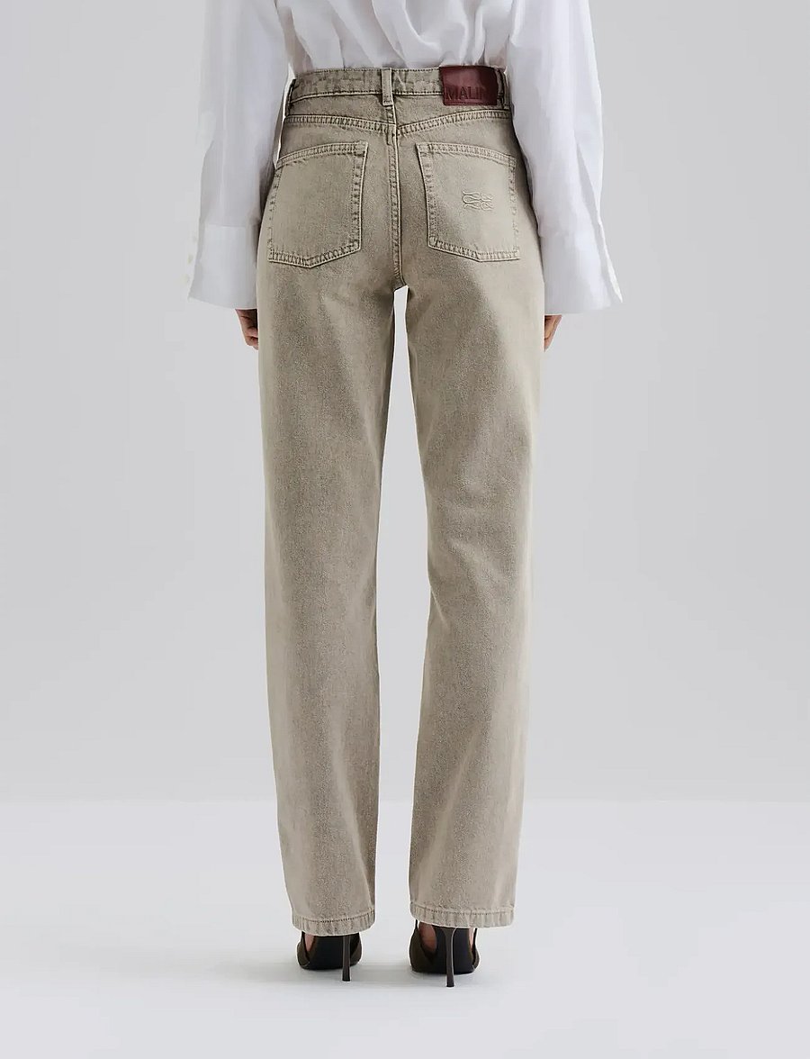 Malina - Classic Straight Jeans - straight jeans - vintage beige wash - 2