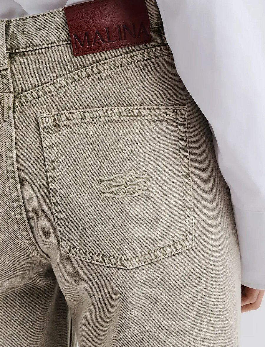 Malina - Classic Straight Jeans - straight jeans - vintage beige wash - 3