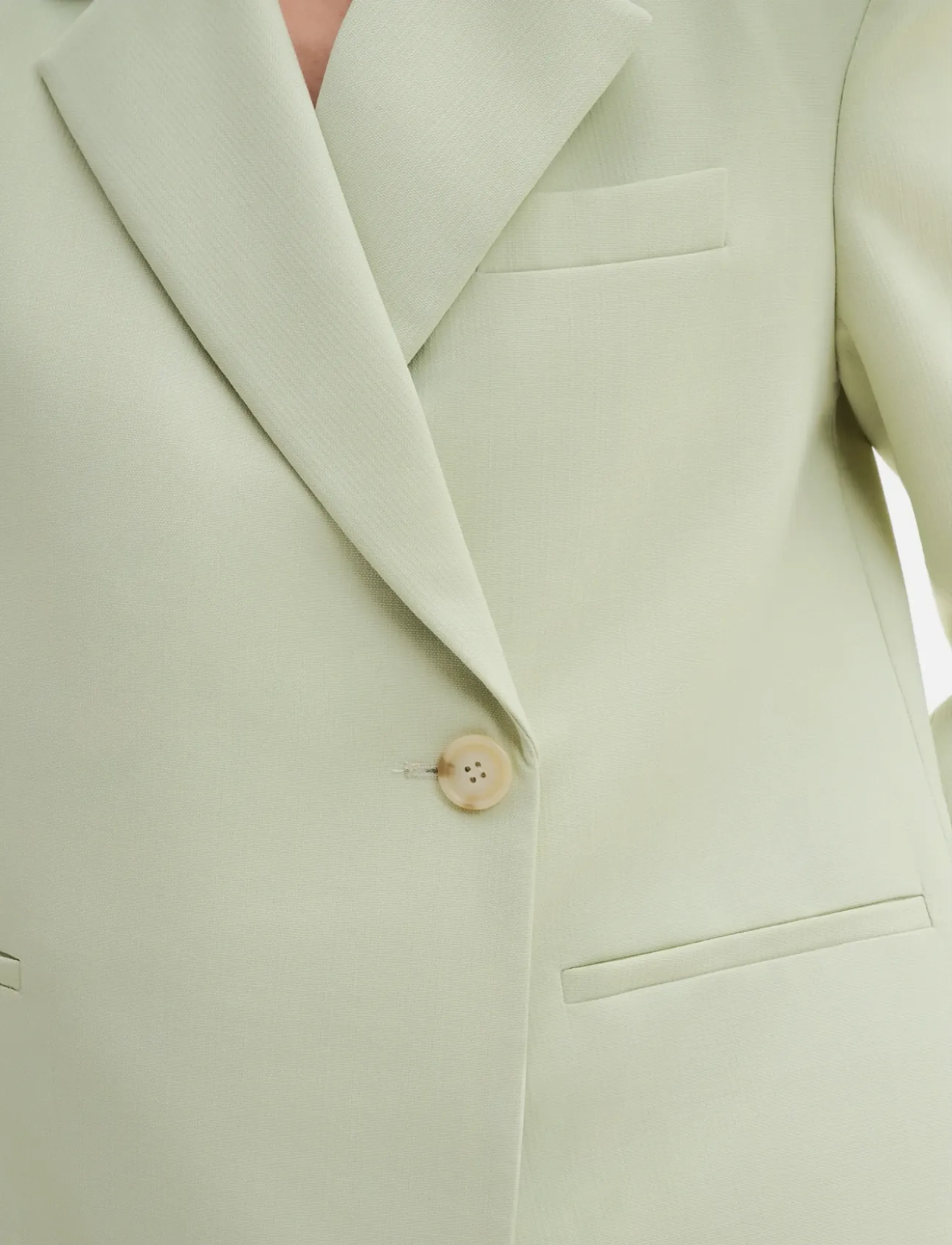 Malina - Yelena Asymmetric Blazer - marynarki z pojedynczym zapięciem - sage - 4