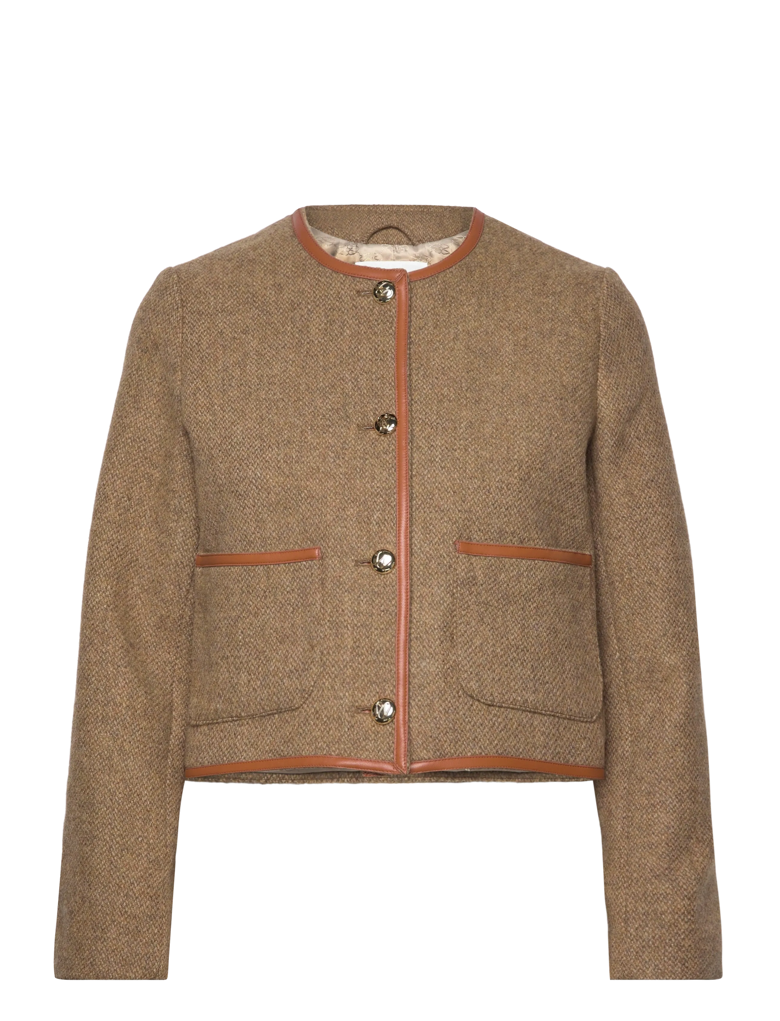 Malina Ninette Dressed Wool Jacket - Pintsakud - TAUPE / beige