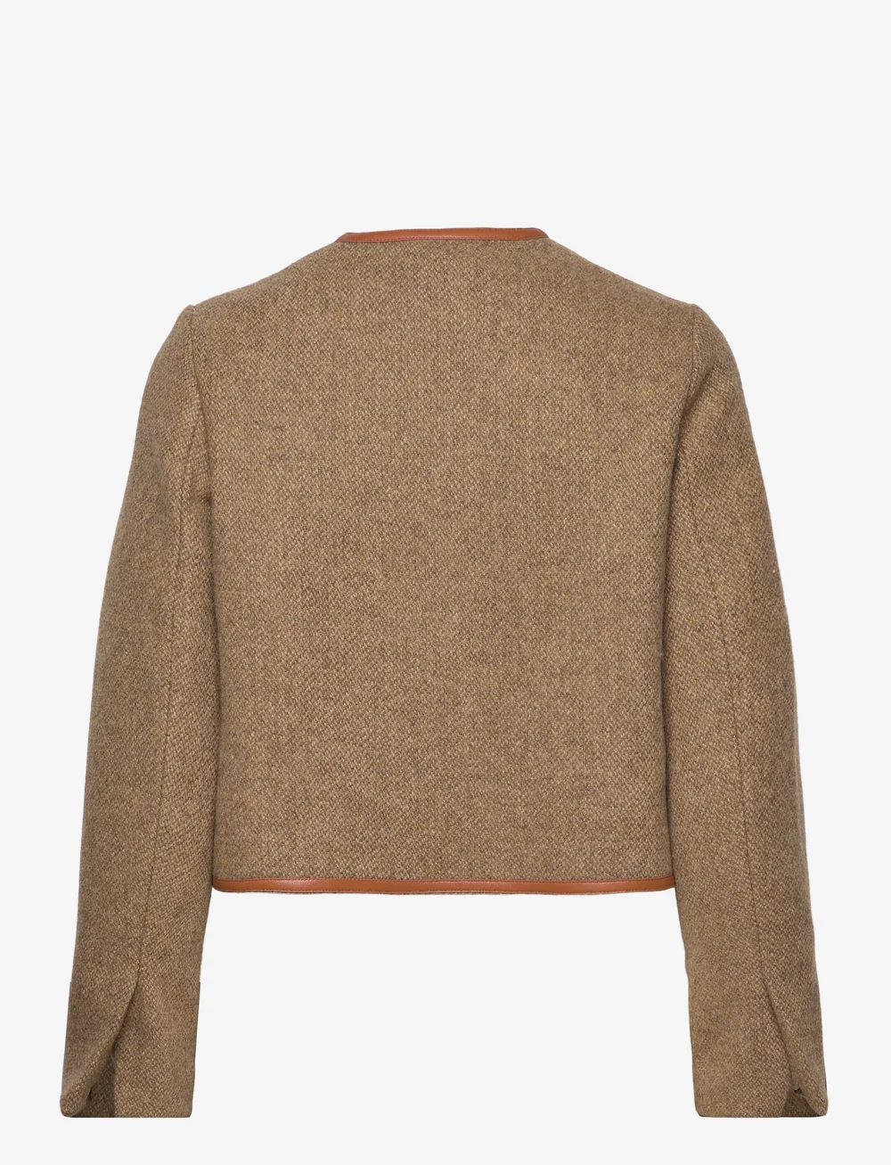 Malina - Ninette Dressed Wool Jacket - uldjakker - taupe - 2