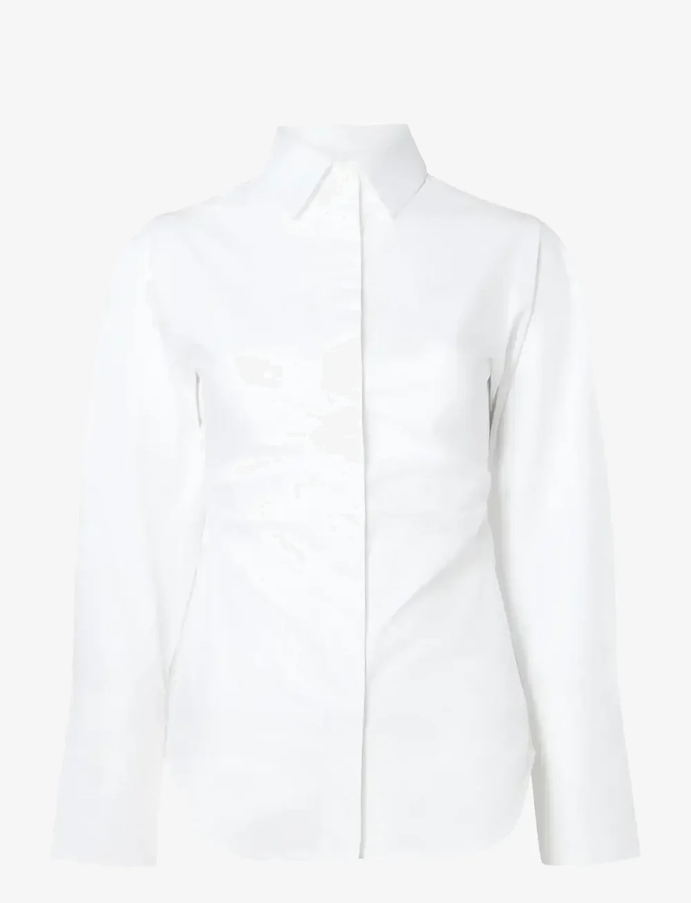 Malina - Calisa Fitted Poplin shirt - jeanshemden - white - 1