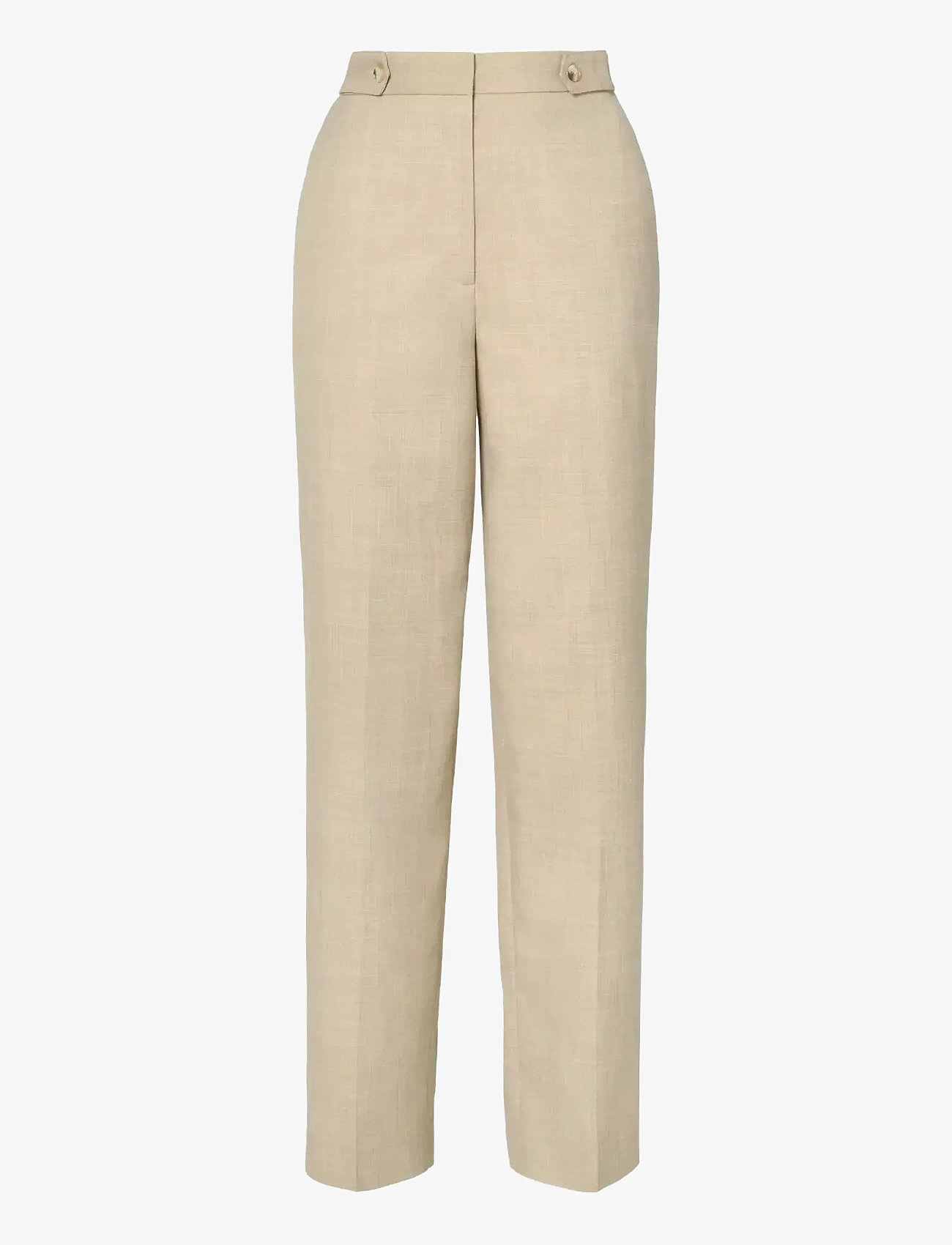 Malina - Melora Barrel Leg pants - barrel-hosen - beige - 1