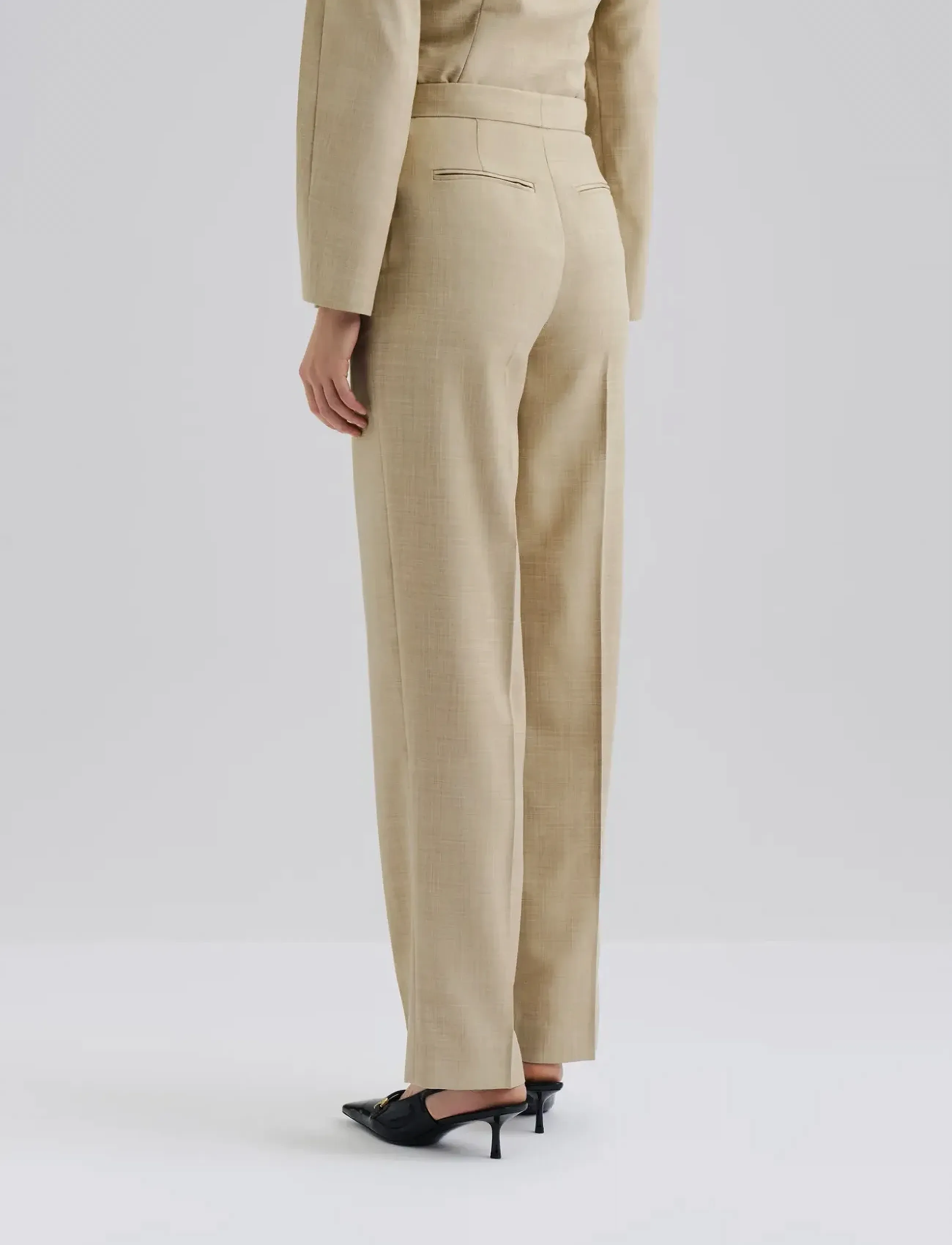 MALINA Melora Barrel Leg Pants kostymbyxor dam – bild 2