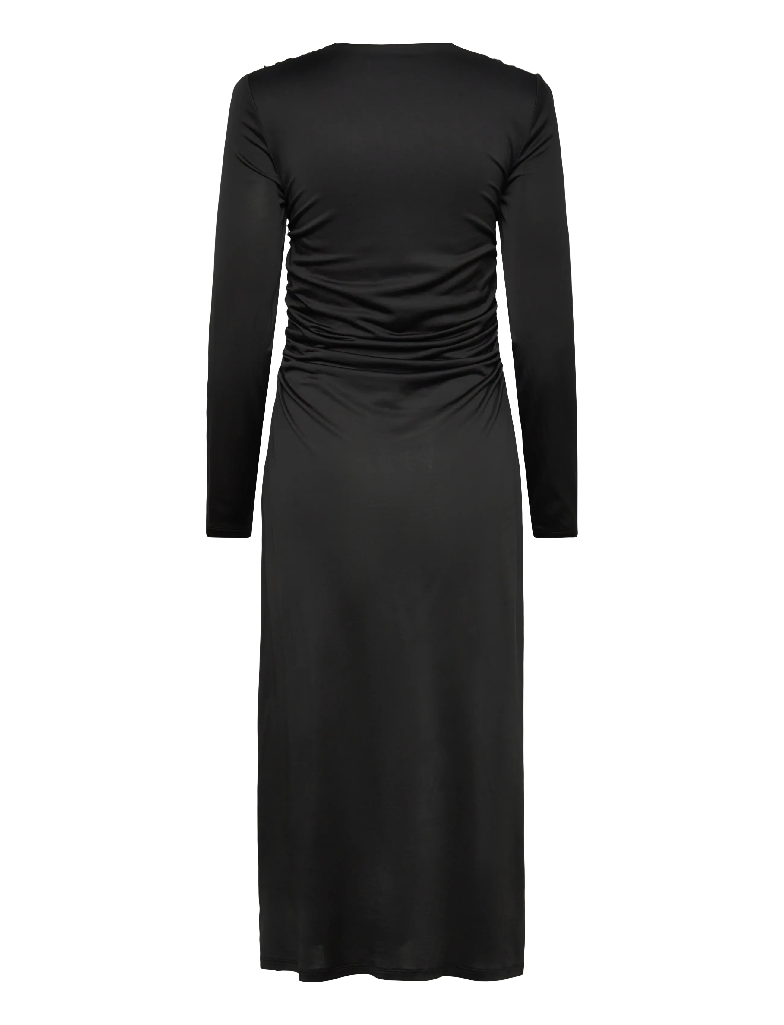 Malina - Amela Embellished Jersey Midi Dress - aftenkjoler - black - 2
