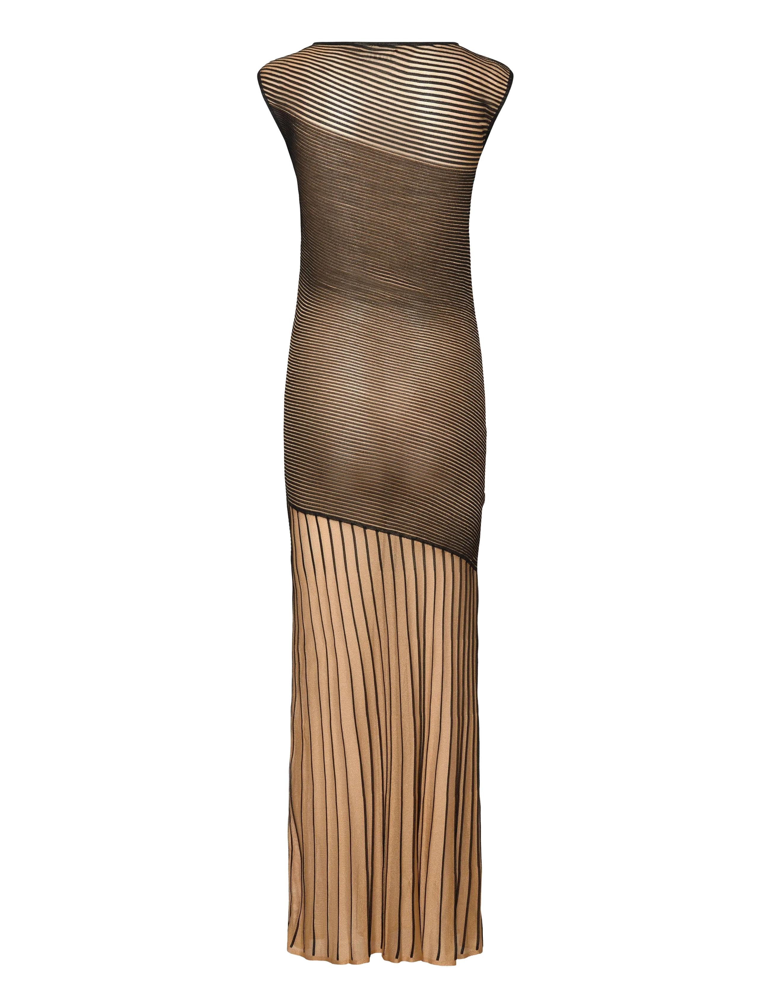 Malina - Patricia Short Sleeve Knitted Maxi Dress - maxi dresses - multi - 2
