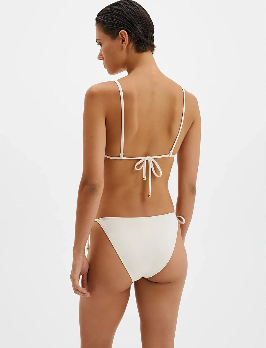 Malina - Signature Triangle Bikini Top - triangelformad bikinis - vanilla - 2