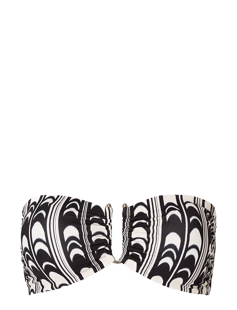 Malina - Signature Gold Embellished Bandeau Bikini Top - bandeaubikinier - arch - 1