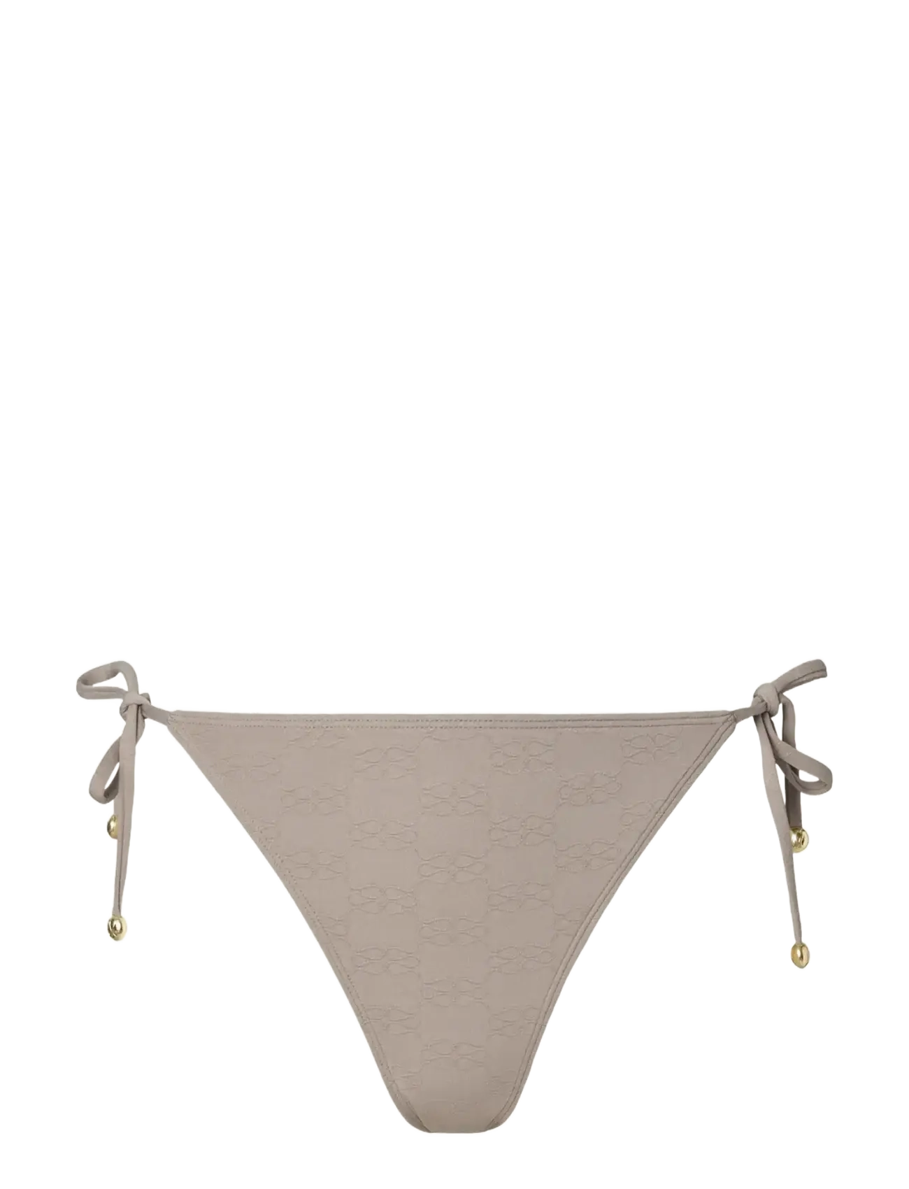 Signature Tie Bikini Bottom - GRAPHITE