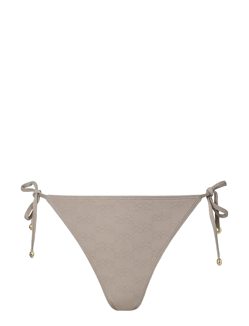 Malina - Signature Tie Bikini Bottom - bikinis mit seitenbändern - graphite - 1