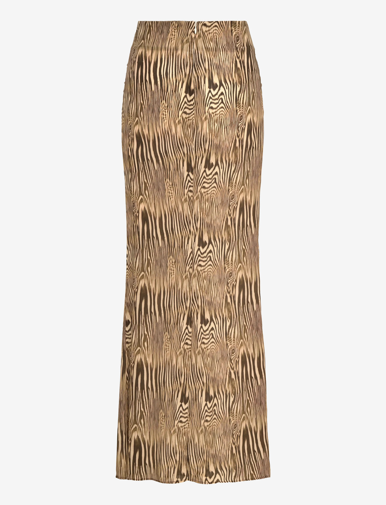 Malina - Laurel Ruched Chiffon Maxi Skirt - maxikjolar - moire - 2