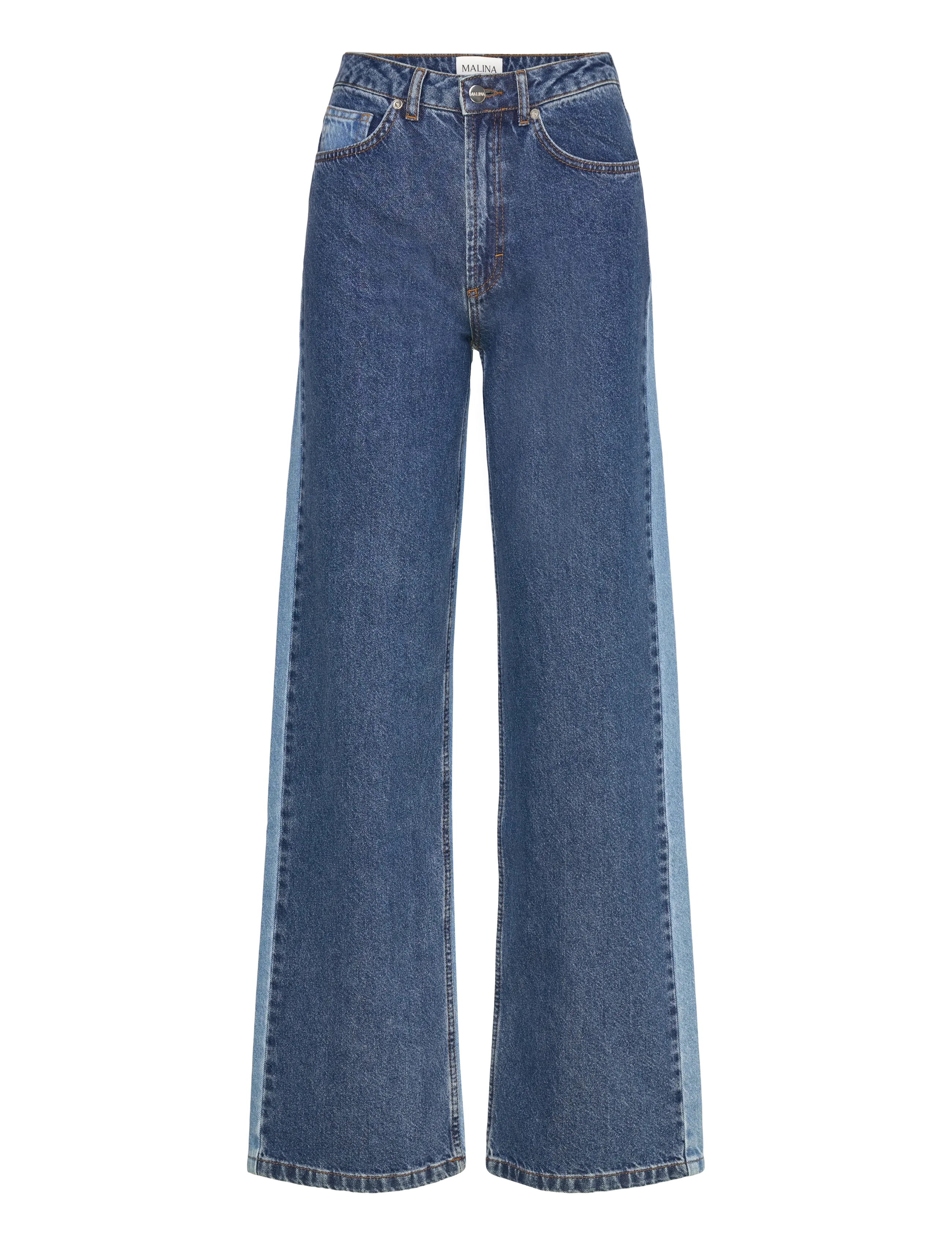 MALINA Katia High Rise Wide Jeans Blau - 32 - Damen