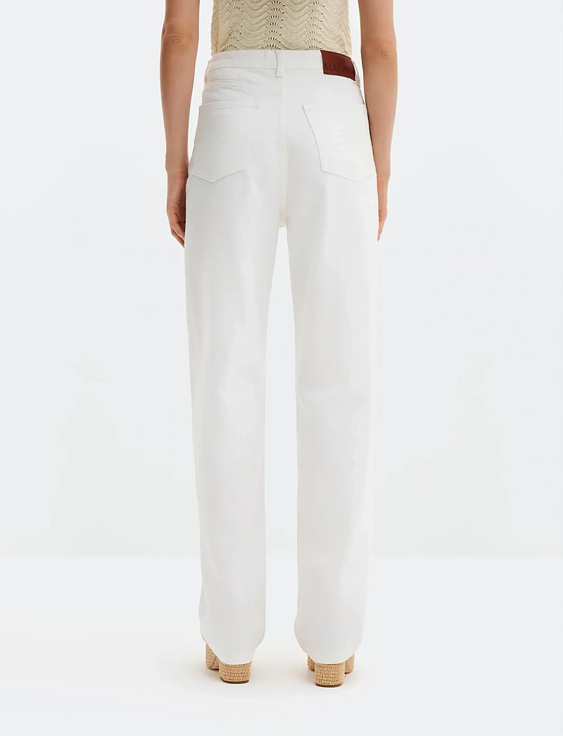 Malina - Katia High Rise Wide Jeans - jeans - off white - 2