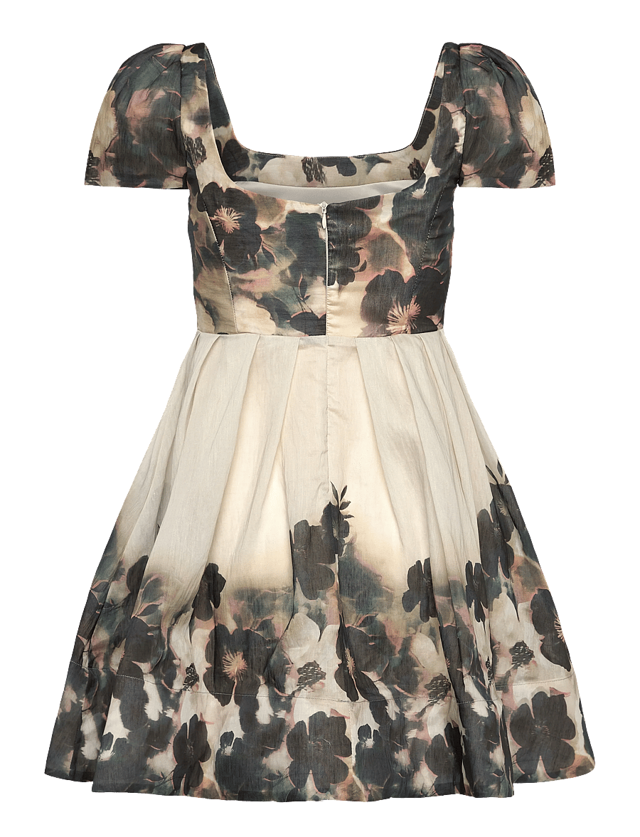Malina - Vanda Pouf Sleeve Mini Dress - robes courtes - dusty poppy - 2