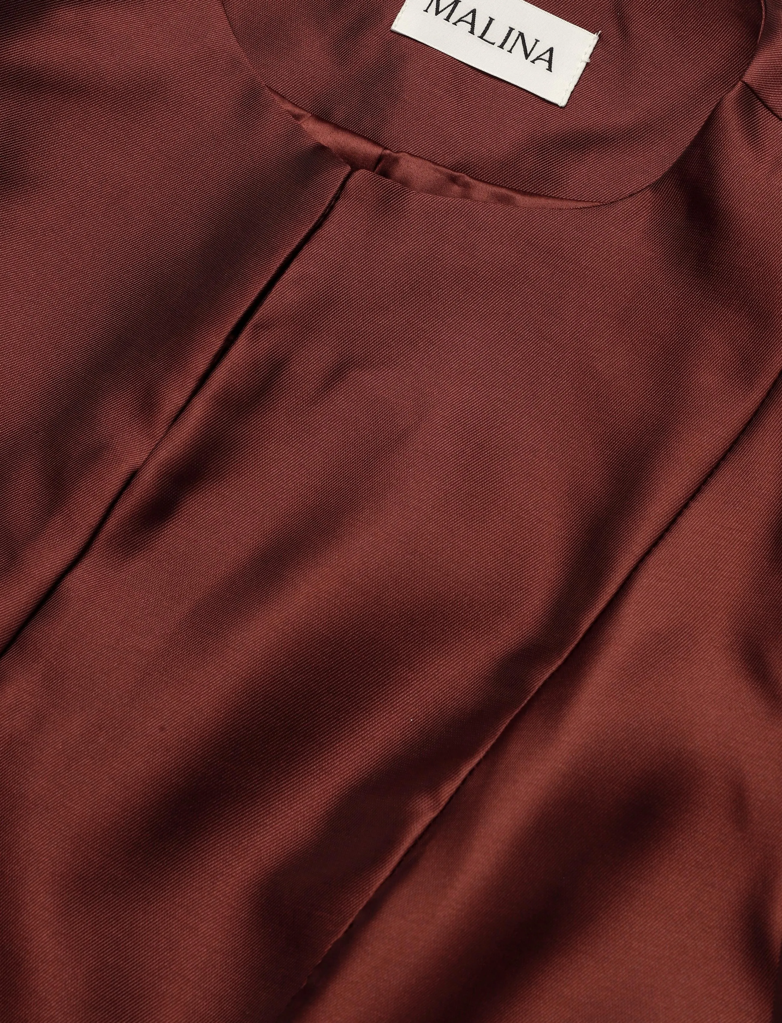 Malina - Vendela Balloon Sleeve Blouse - pikkade varrukatega pluusid - wine - 5
