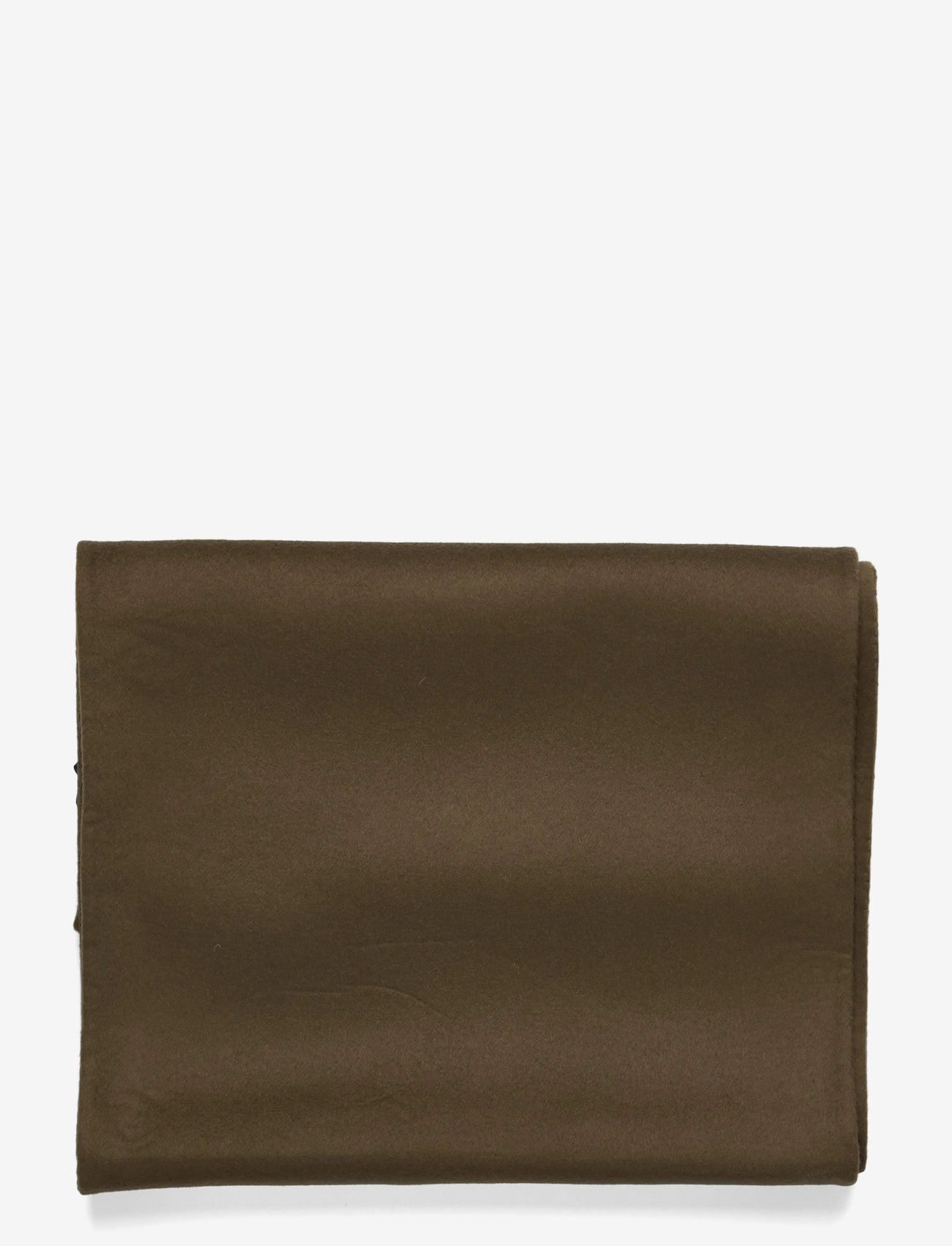 Malina - Aloria Double Faced Wool Cashmere Silk Scarf - kašmiir - olive - 2