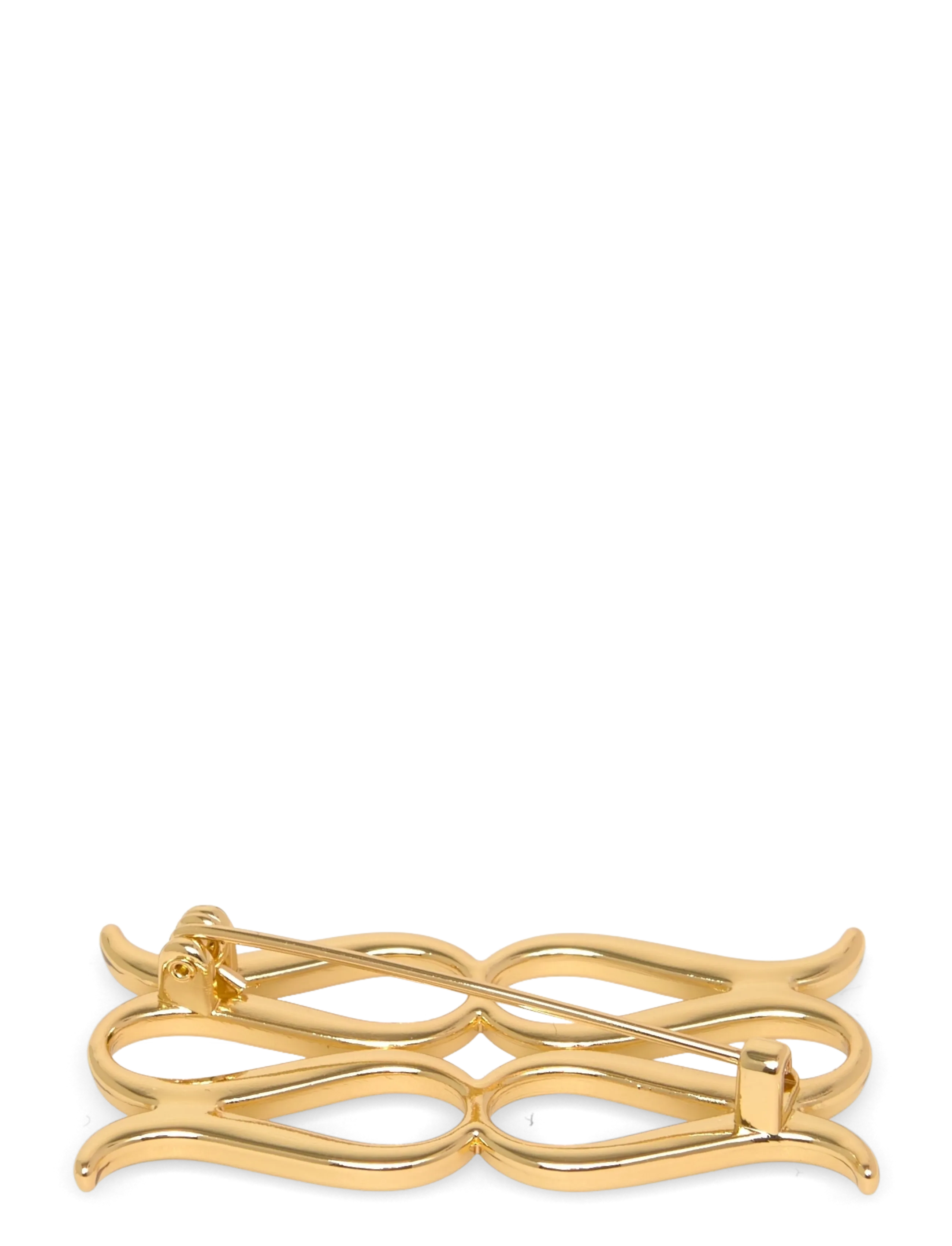 Malina - Monogram Brooch - festmode zu outlet-preisen - gold metallic - 2