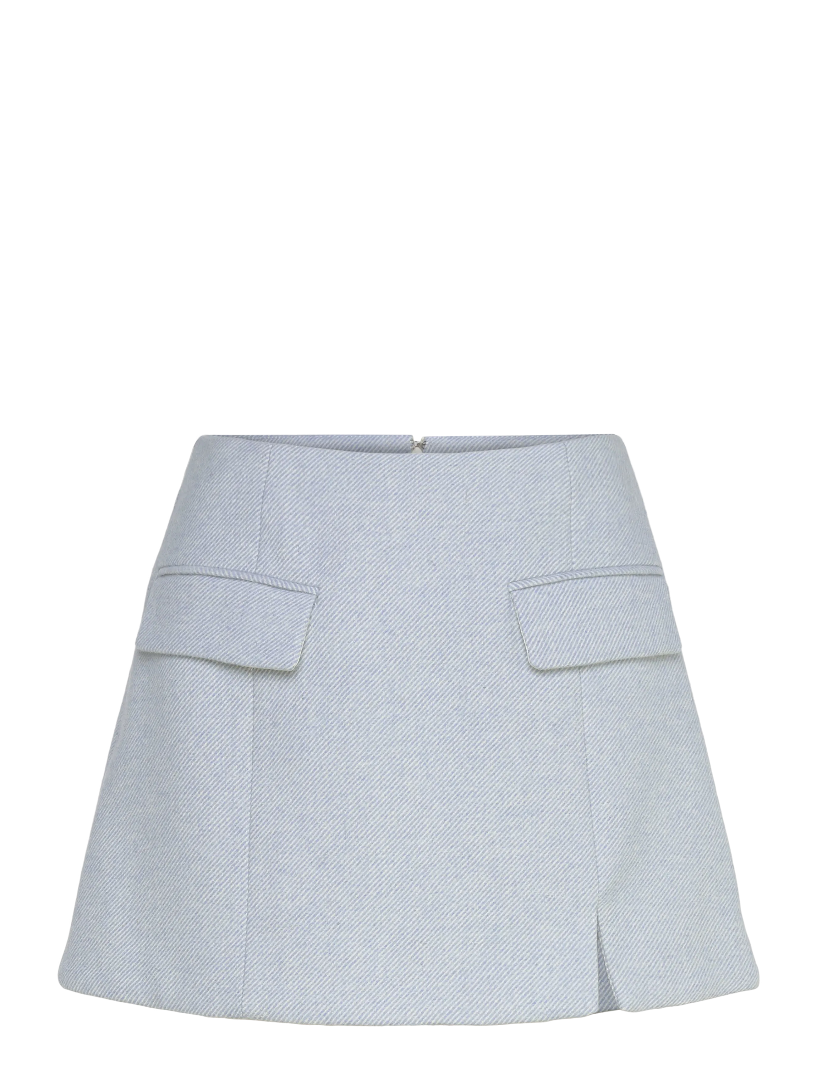 Malina Sandra Tailored Mini Skirt - Kleidung - BLUE FISHBONE / blue