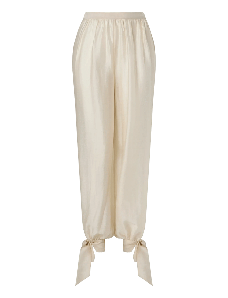 Malina - Lizette Balloon Pants - konfirmation - pearl - 1