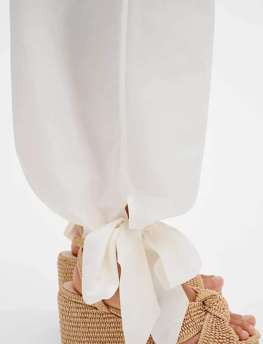 Malina - Lizette Balloon Pants - konfirmation - vanilla - 3