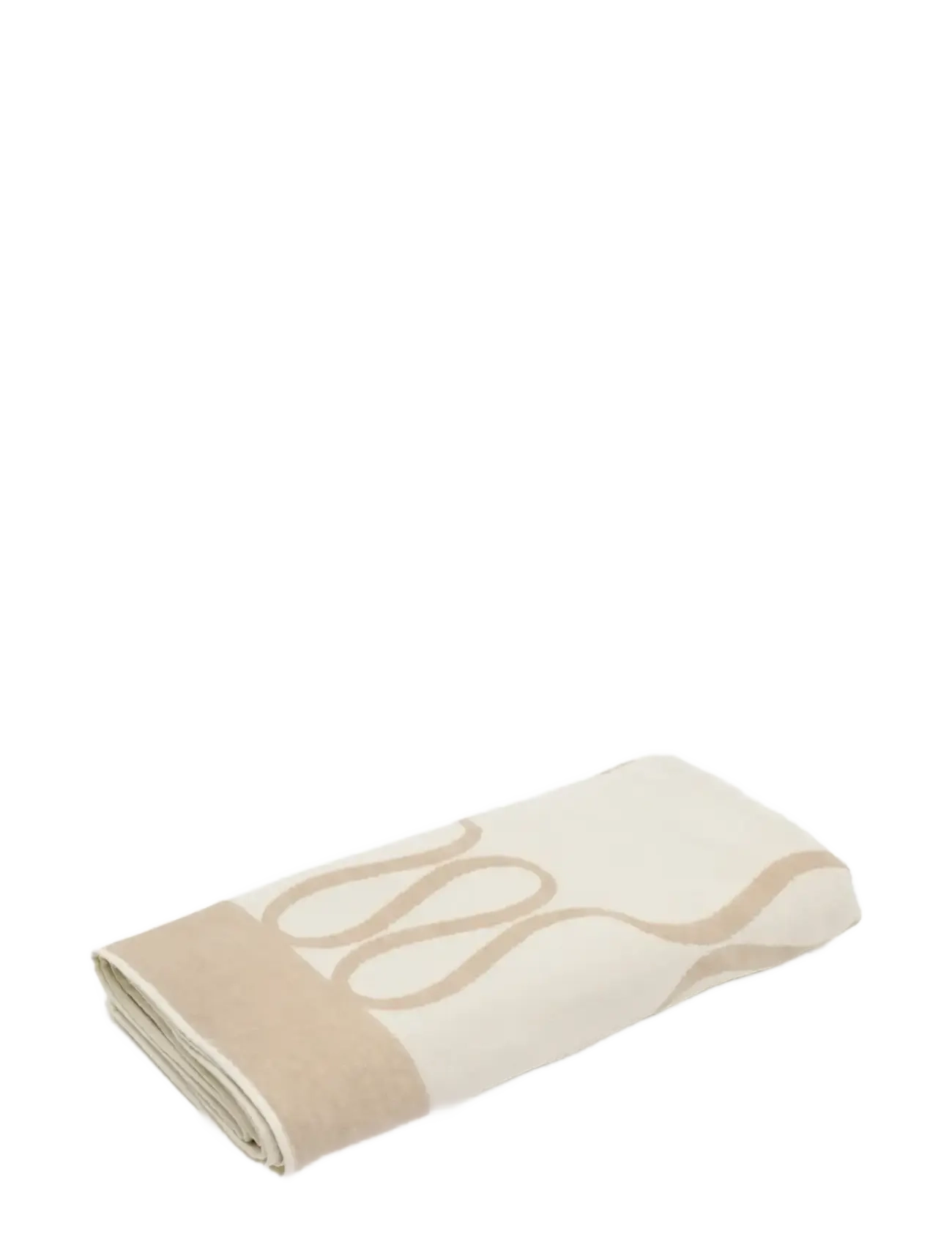 Malina - Monogram Jacquard Beach Towel - baðhandklæði - light taupe - 2