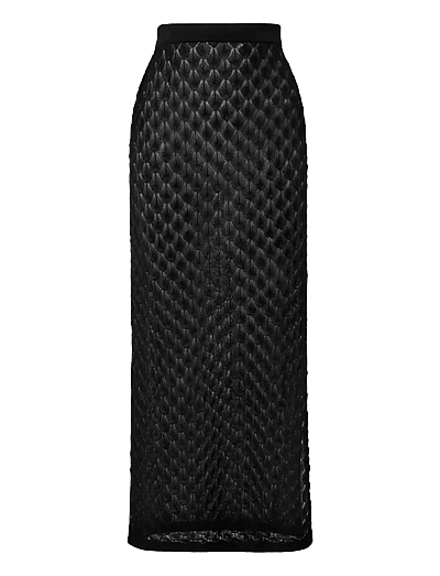 Malina Fannie Pointelle Knitted Maxi Skirt - - undefined / undefined