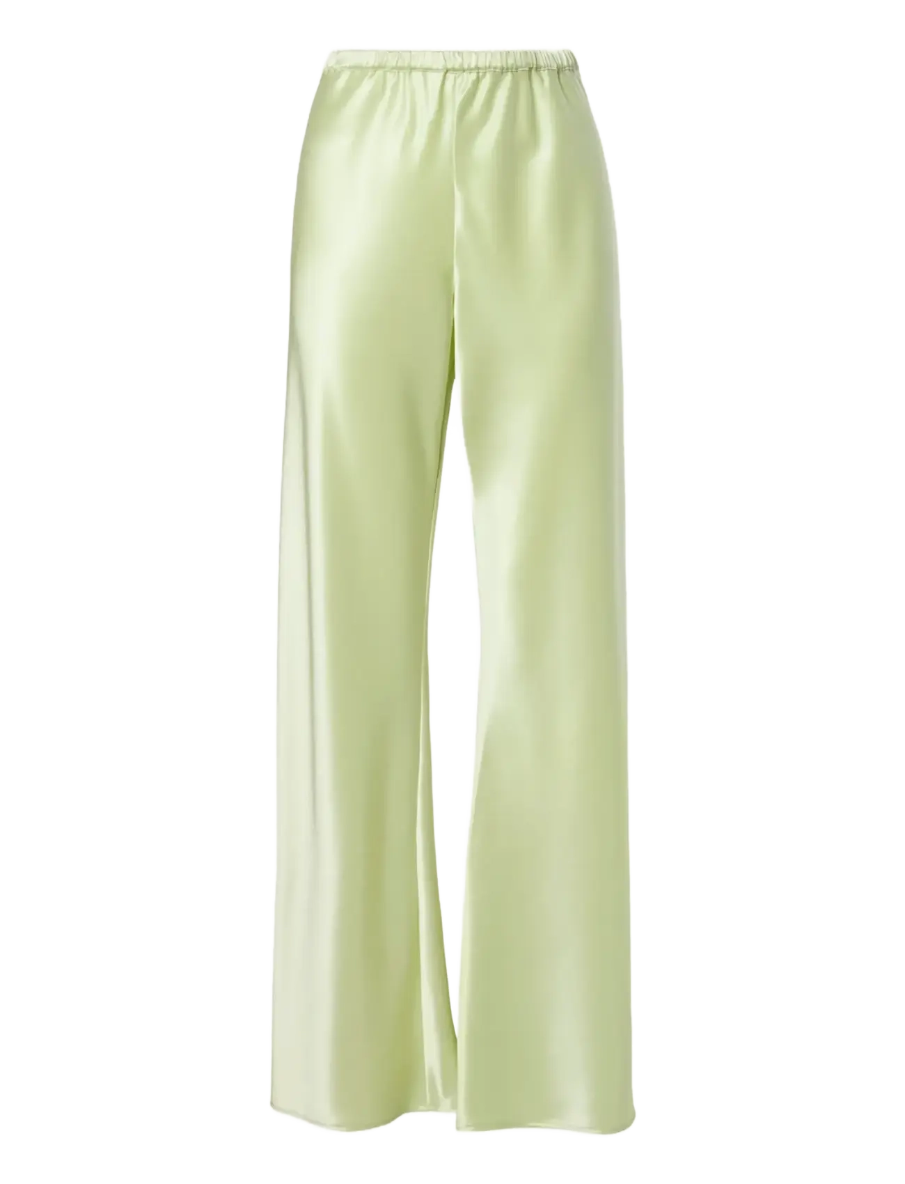 MALINA Tina Bias Cut Satin Hosen Grün - 40 - Damen