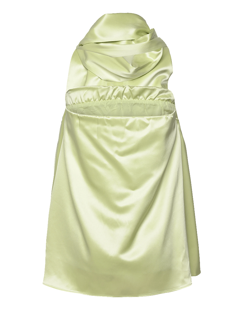 Malina - Zelda Scarf Detail Top - varrukateta pluusid - pistachio - 2