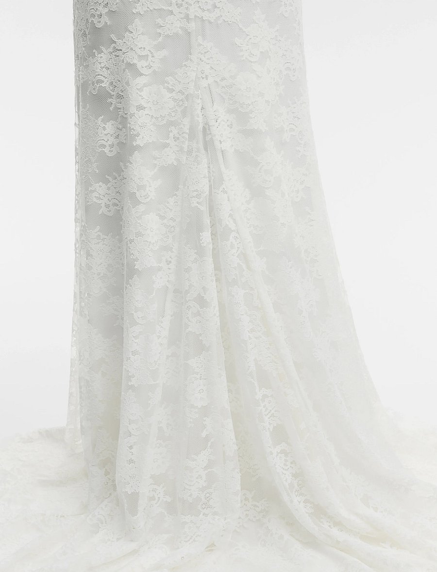 Malina - Emelina Halterneck Lace Bridal Gown - lace dresses - ivory - 3