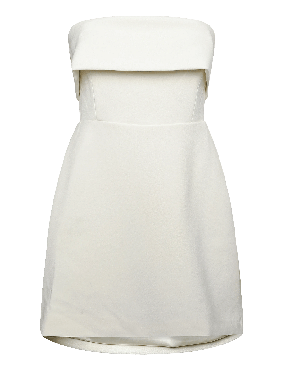 Malina - Tulia Sleeveless Marked Waist Mini Dress - cocktailkleider - cream - 1