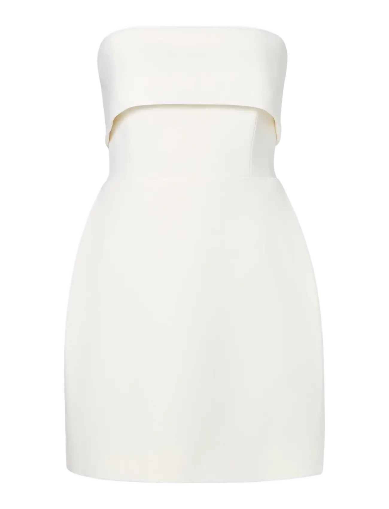 Malina - Tulia Sleeveless Marked Waist Mini Dress - cocktailkleider - cream - 1