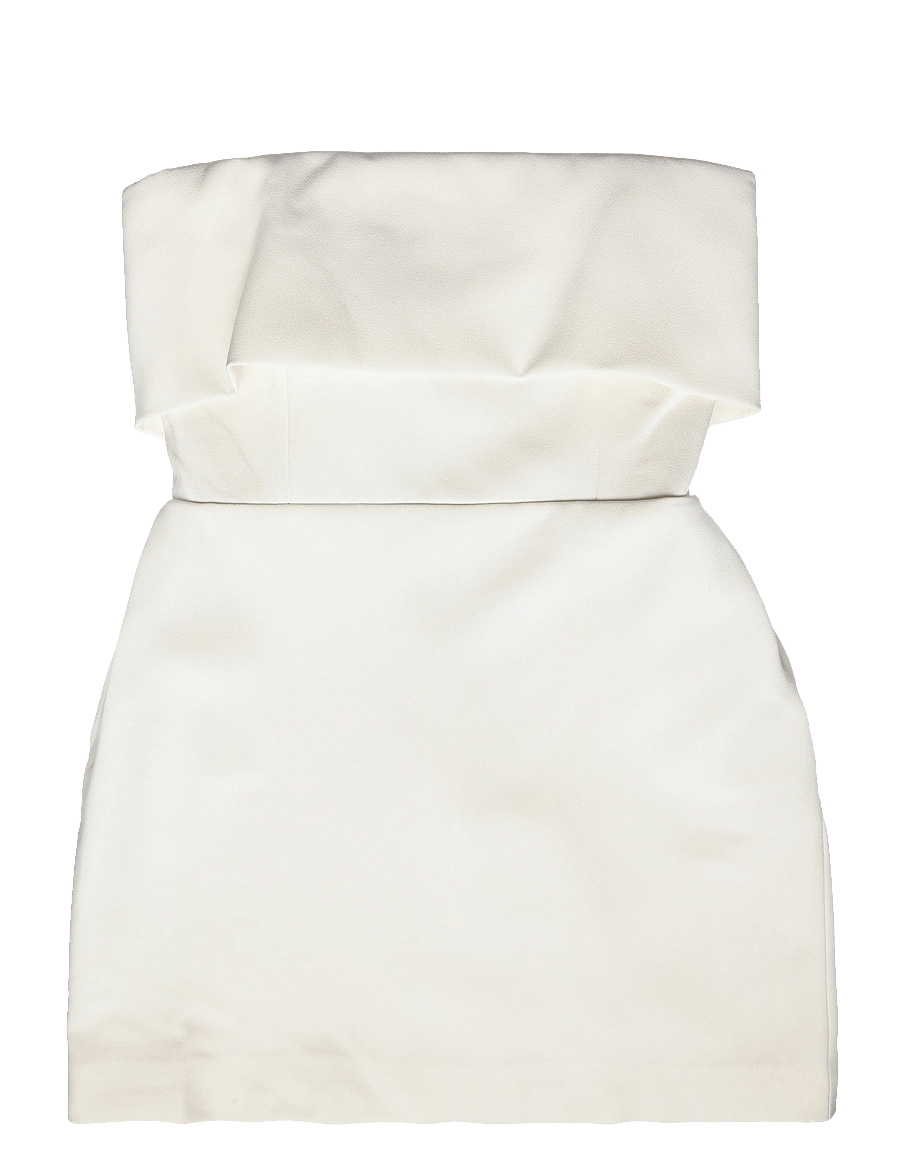 Malina - Tulia Sleeveless Marked Waist Mini Dress - cocktailkleider - cream - 5