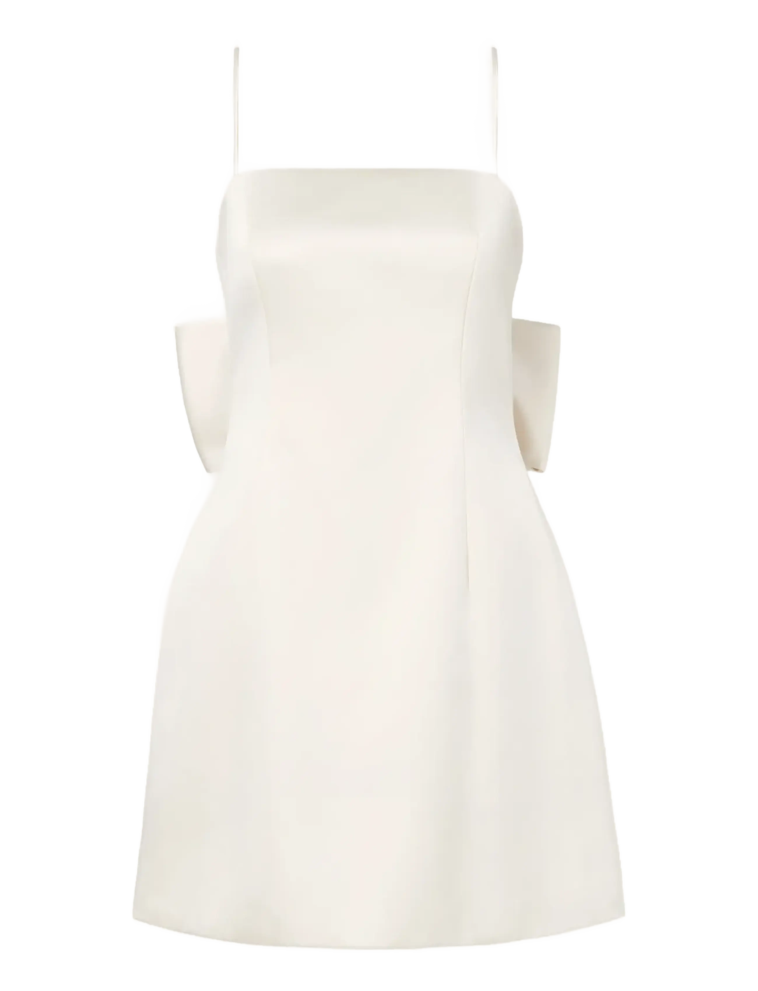 MALINA Florinna Slip Bow Mini Kleid Cream - 36 - Damen