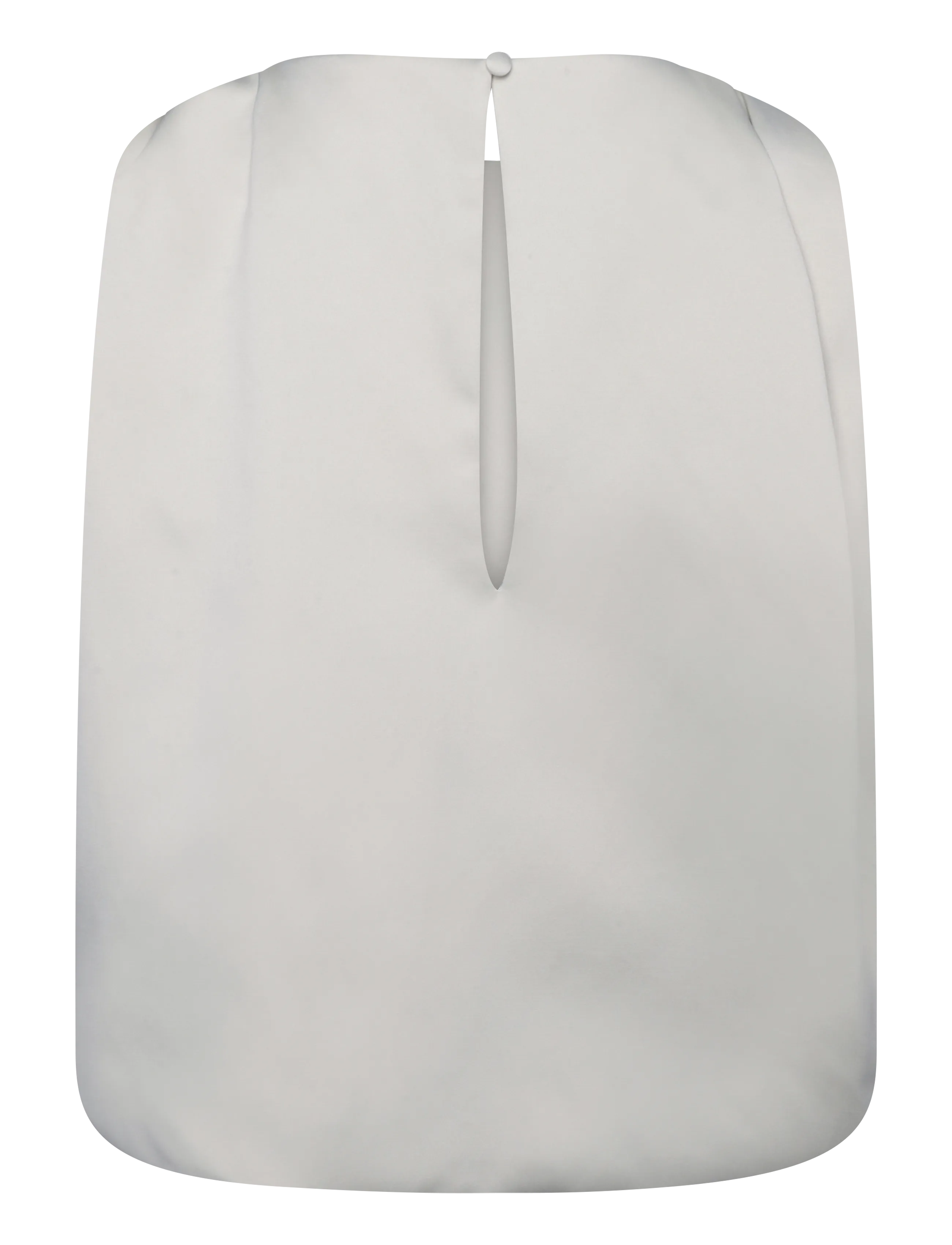 Malina - Valentina Knotted Shoulder Satin Top - Ärmlösa blusar - pearl - 2
