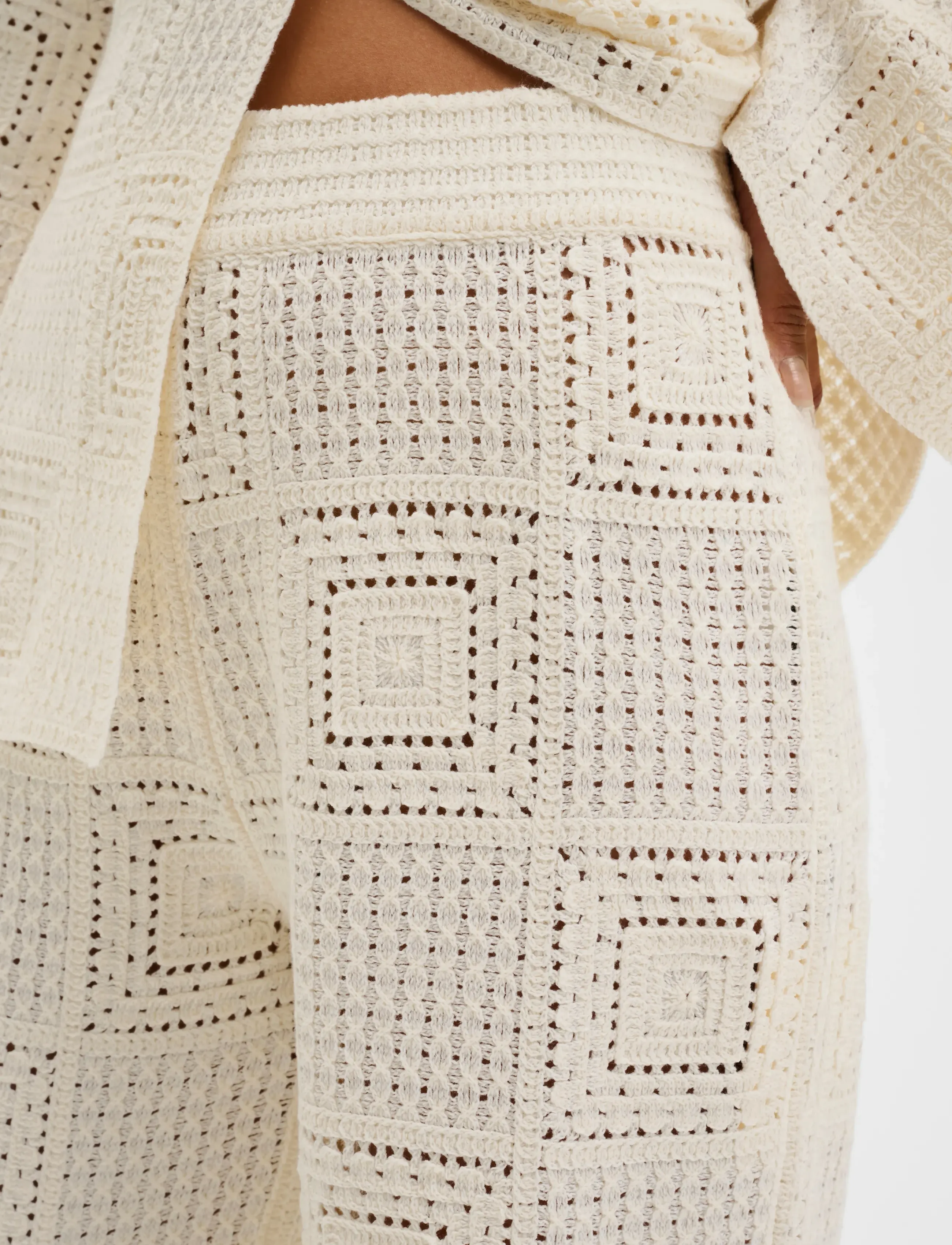 Aleya Wide Crochet Pants 4