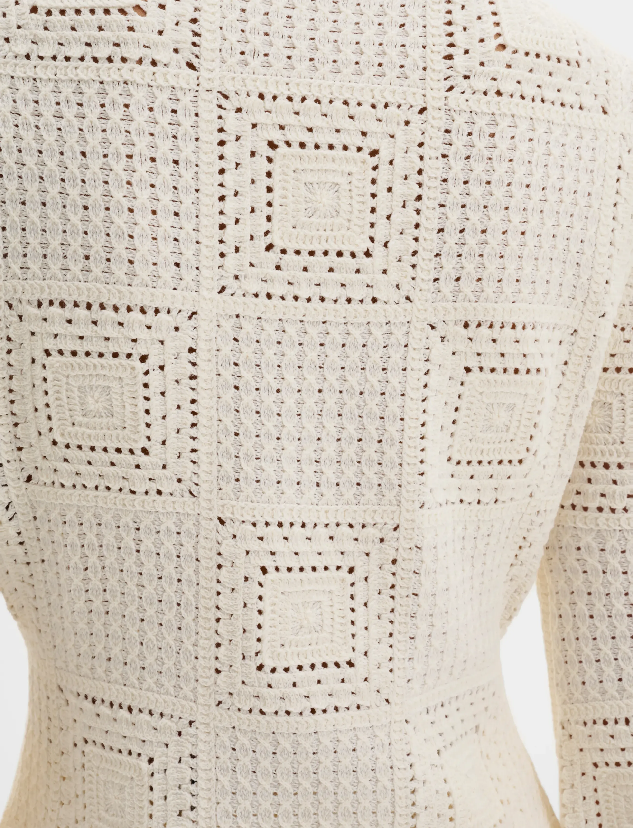 Mirella Fitted Crochet Cardigan 3