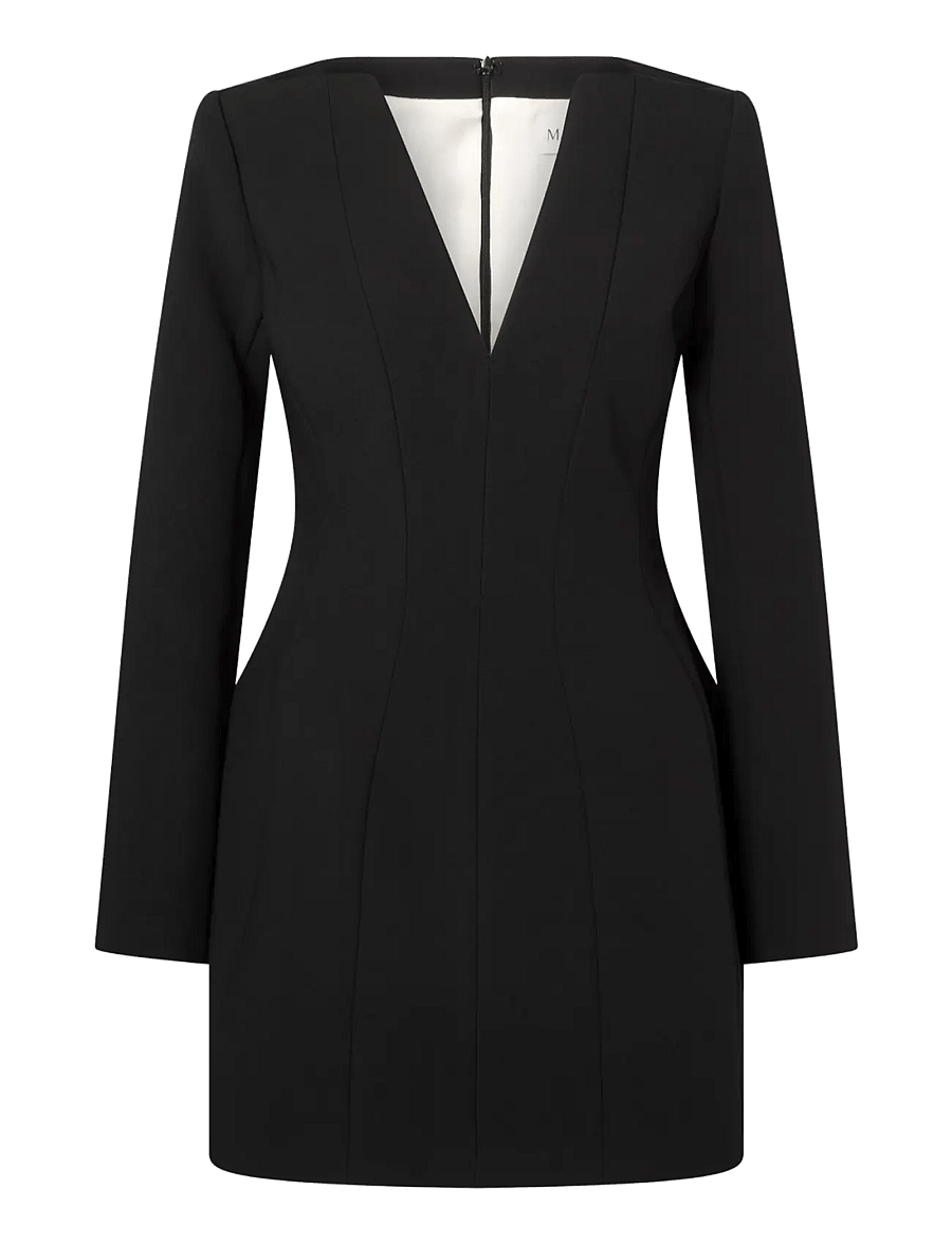 Malina - Ninni Cut-Out Shoulder Hourglass Mini Dress - cocktailklänningar - black - 1