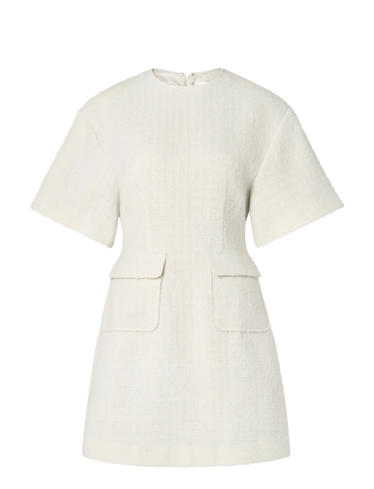 Malina - Rayna Boucle Mini Dress - kurze kleider - vanilla - 1
